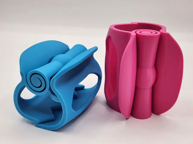 Hair Claw Clip (Print-in-Place)