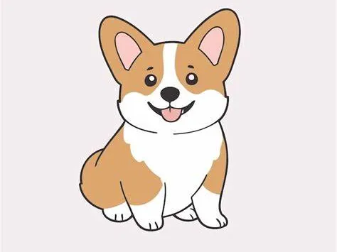 hapy corgi