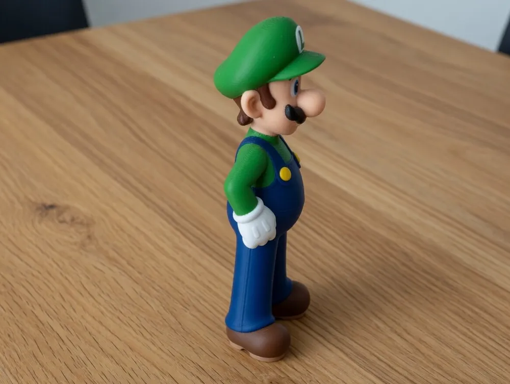Luigi Mini Figure | Nintendo - Free 3D Print Model - MakerWorld
