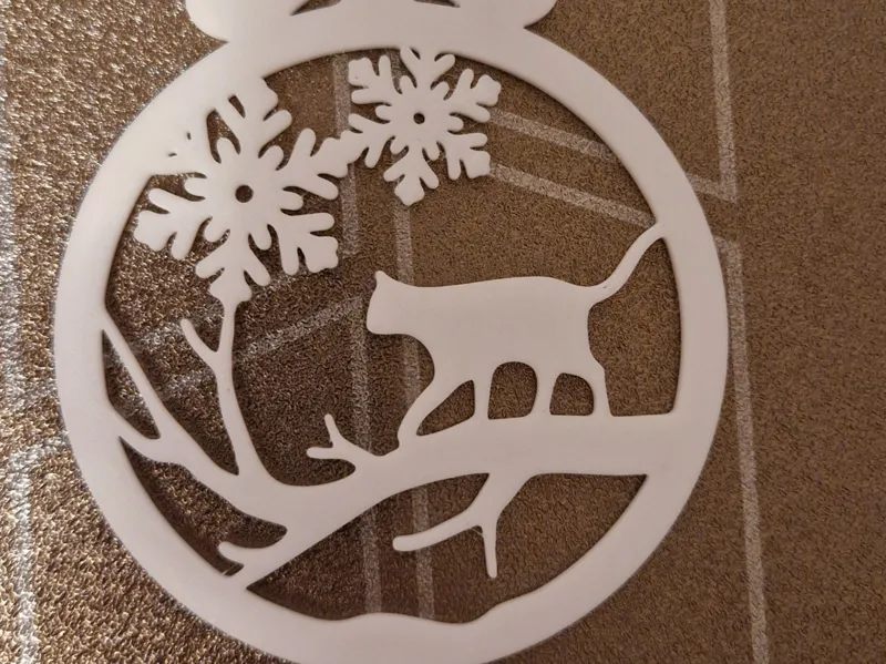 Cat Snowflake