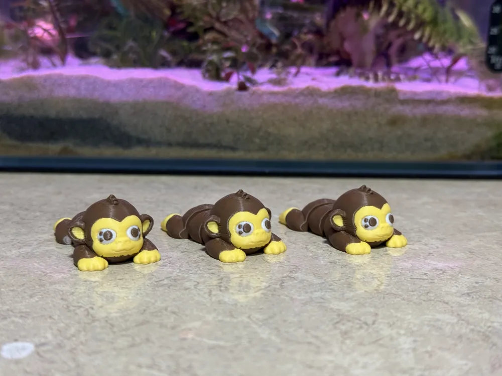 Miniatura 1 do modelo 3D Flexi Mini Gorilla 
