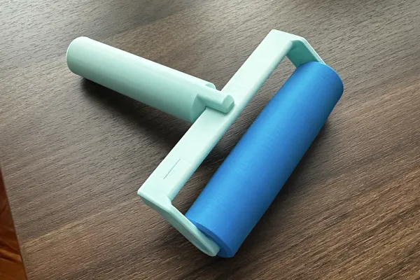 Petit rouleau à pâte pour raviolis, style rouleau à peinture