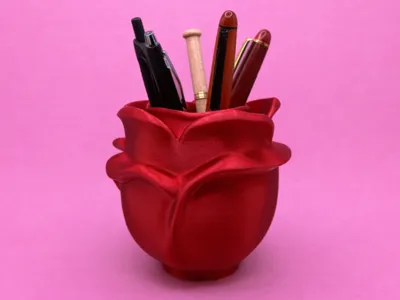 Rose Pen Holder