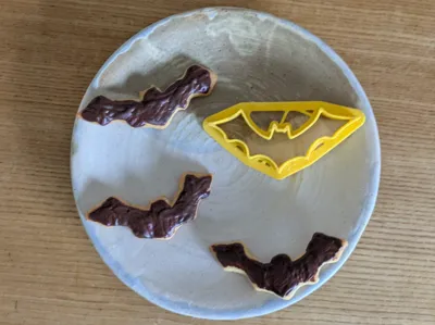 Bat cookie cutter