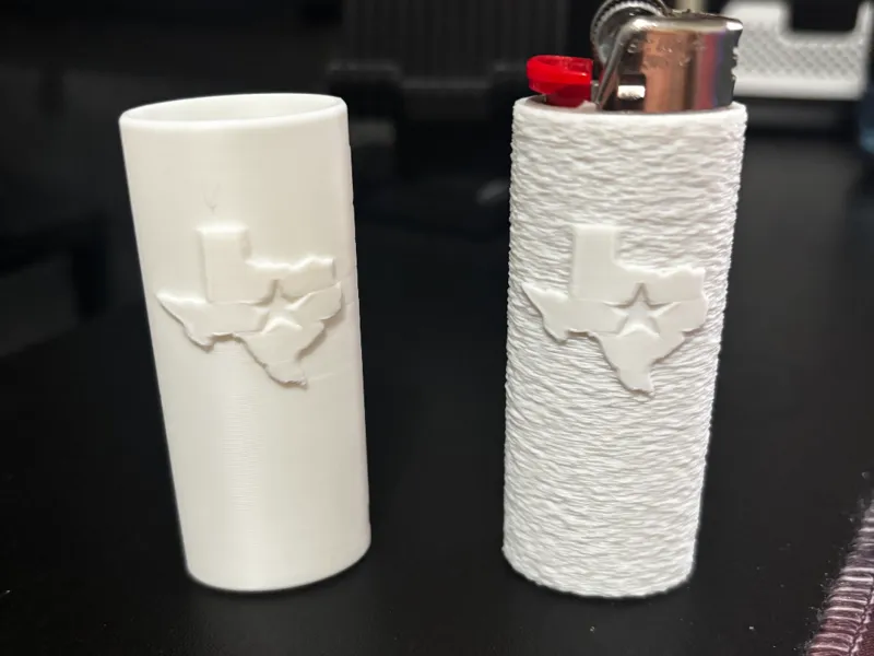 Texas Bic Lighter Cover 