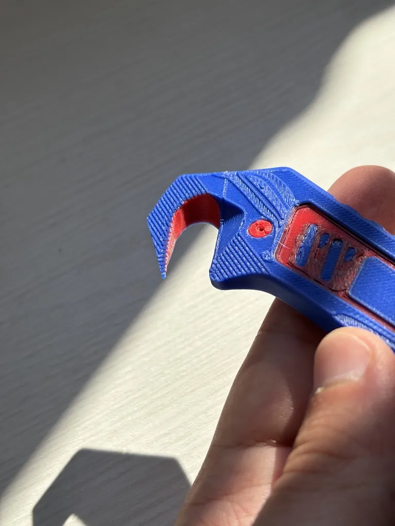 Ergonomic Box Opener / Safety Package Cutter - Free 3D Print Model ...