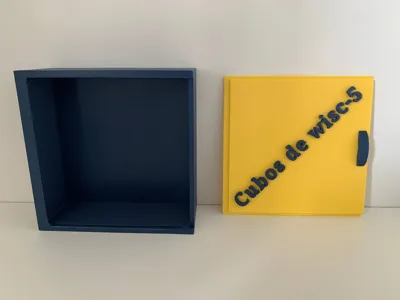 Box to store the wisc-5 cubes