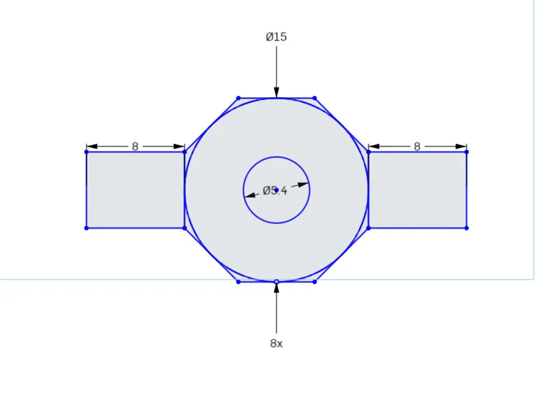 Microphone arm knob