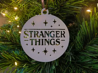 Stranger Things Christmas Ornament 