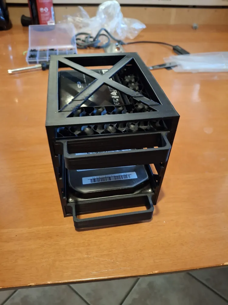 HDD external rack 4bay by ARTan MakerWorld: Download Free 3D Models