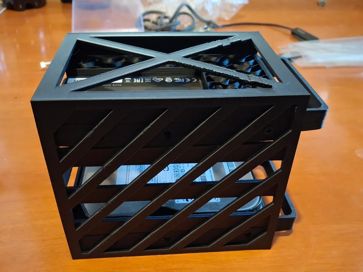 HDD external rack 4bay by ARTan MakerWorld: Download Free 3D Models