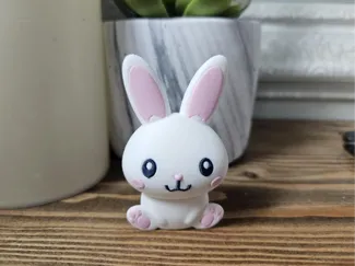Cute Kawaii Easter Bunny
