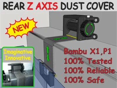 REAR Z AXIS SCREW DUST COVER