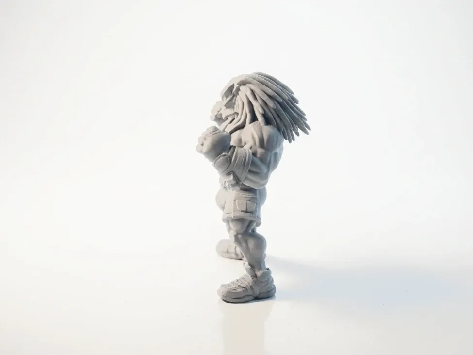 Buff Predator Figurine Muscular Character - Free 3D Print Model ...
