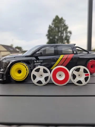 Accesorio de iluminación decorativa: Jantes RC Drift 1/10 – Style Rêve D GA18 — vista de referencia 2