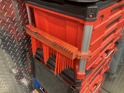 Packout Holder for Tommars Allen Wrenches