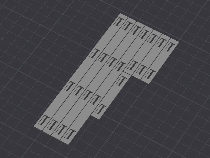 RX7 FC (85-92) Rear Vent Trim Carpet Clips