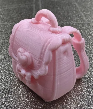 Llavero: Charming Heart & Ribbon Mini Bag Charm — vista de referencia 4