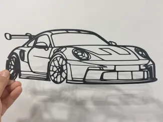 Porsche 911 GT3 - no ams - wall decoration 