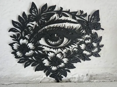 Ornate Eye Wall Art