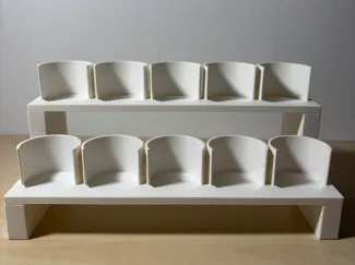 Spice Rack 2 Units high
