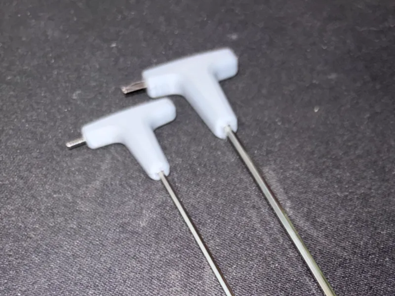 Overprinted 1.5mm & 2.0mm Allen Keys