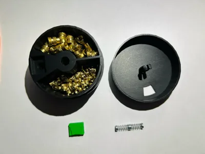 Rotating Storage Box for Heated Inserts M3&M4