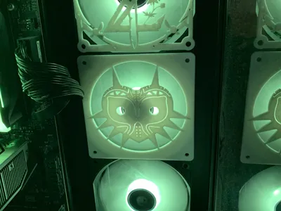 cache fan zelda majora's mask 120 mm
