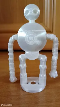 Robot blanc articulé magnétique — photo 3