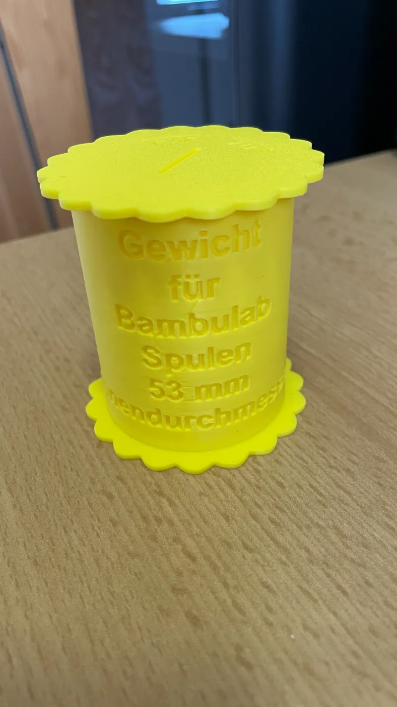 Spool weight