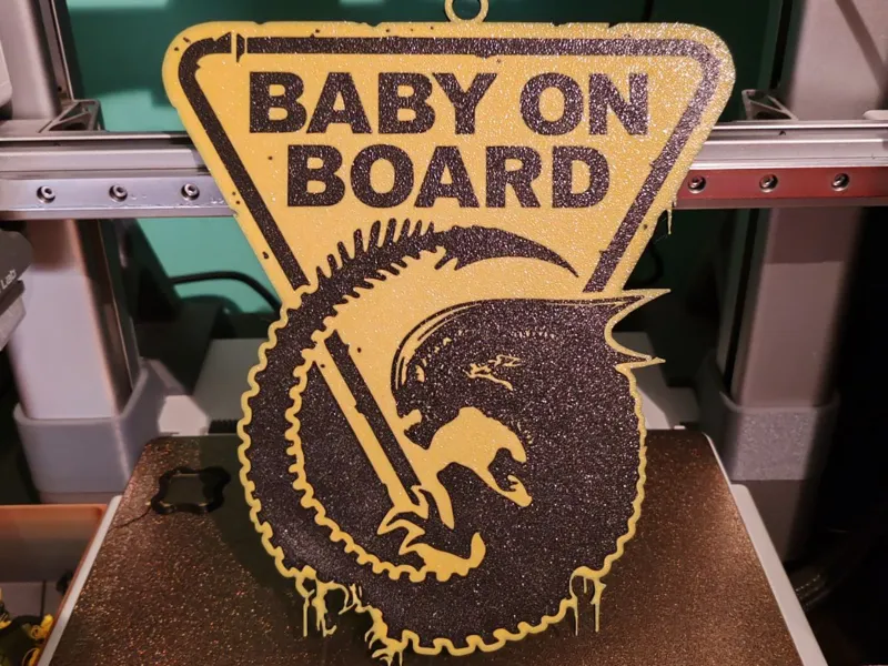 baby on board alien