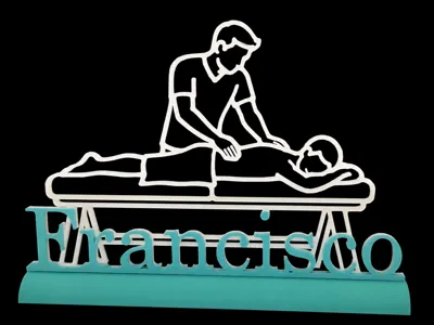 Physiotherapy Decorative Figure - Male Figure