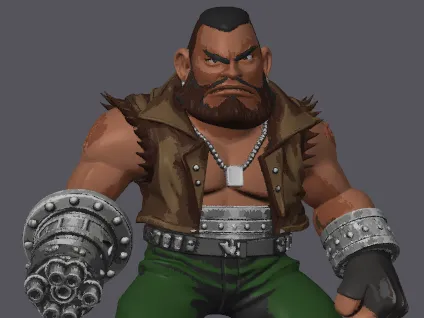 Barret wallace final fantasy 7 