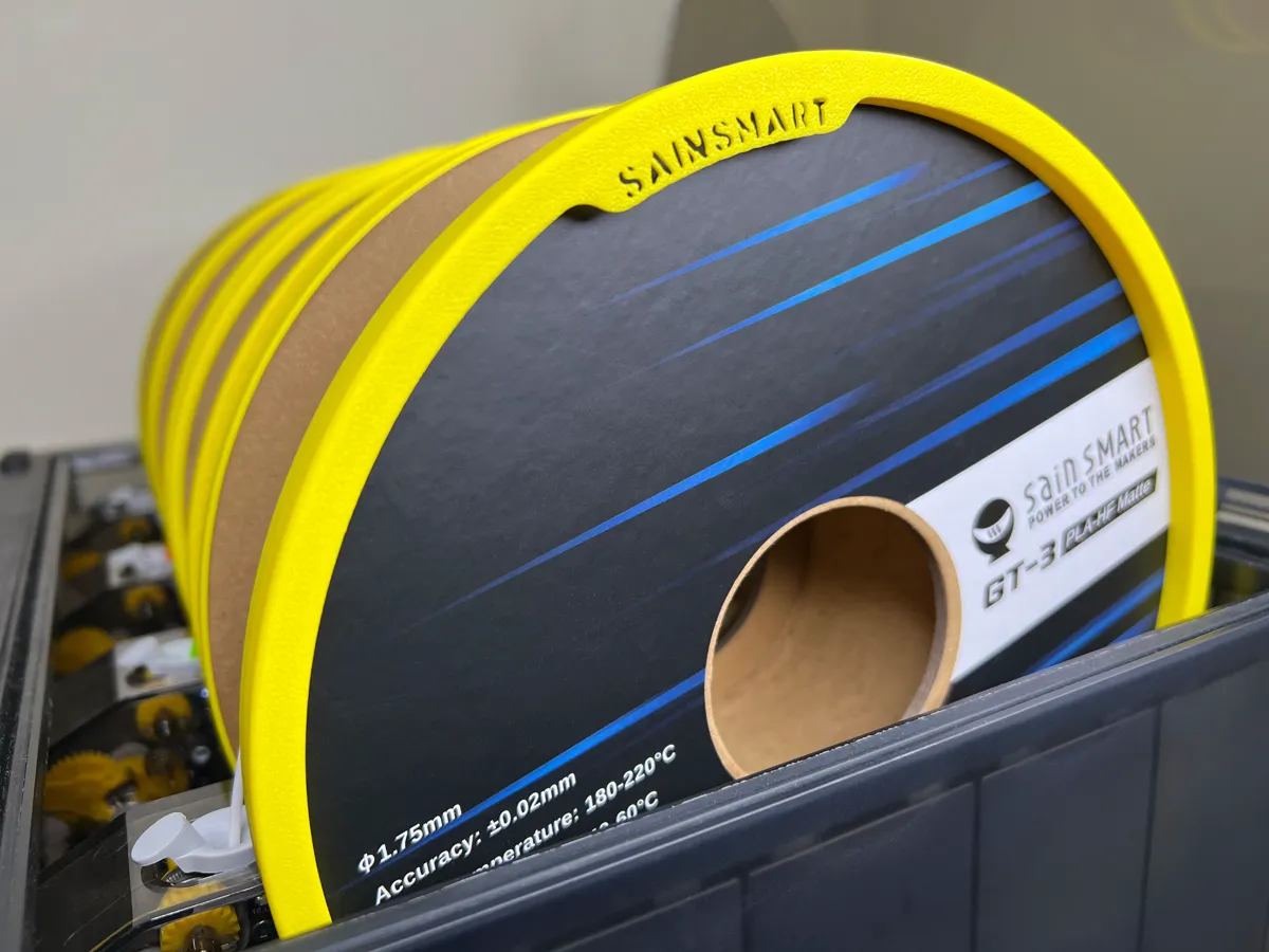 SAINSMART Bambu Lab AMS Cardboard Spool Adapter Ring - Free 3D Print ...