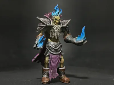 D&D/World of Warcraft - Skeletal Mage,Scourge