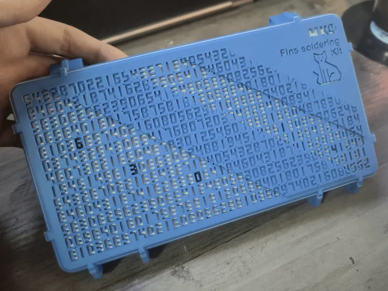 ts101 omnifixo case Numbers -lid cover (oneshot) 