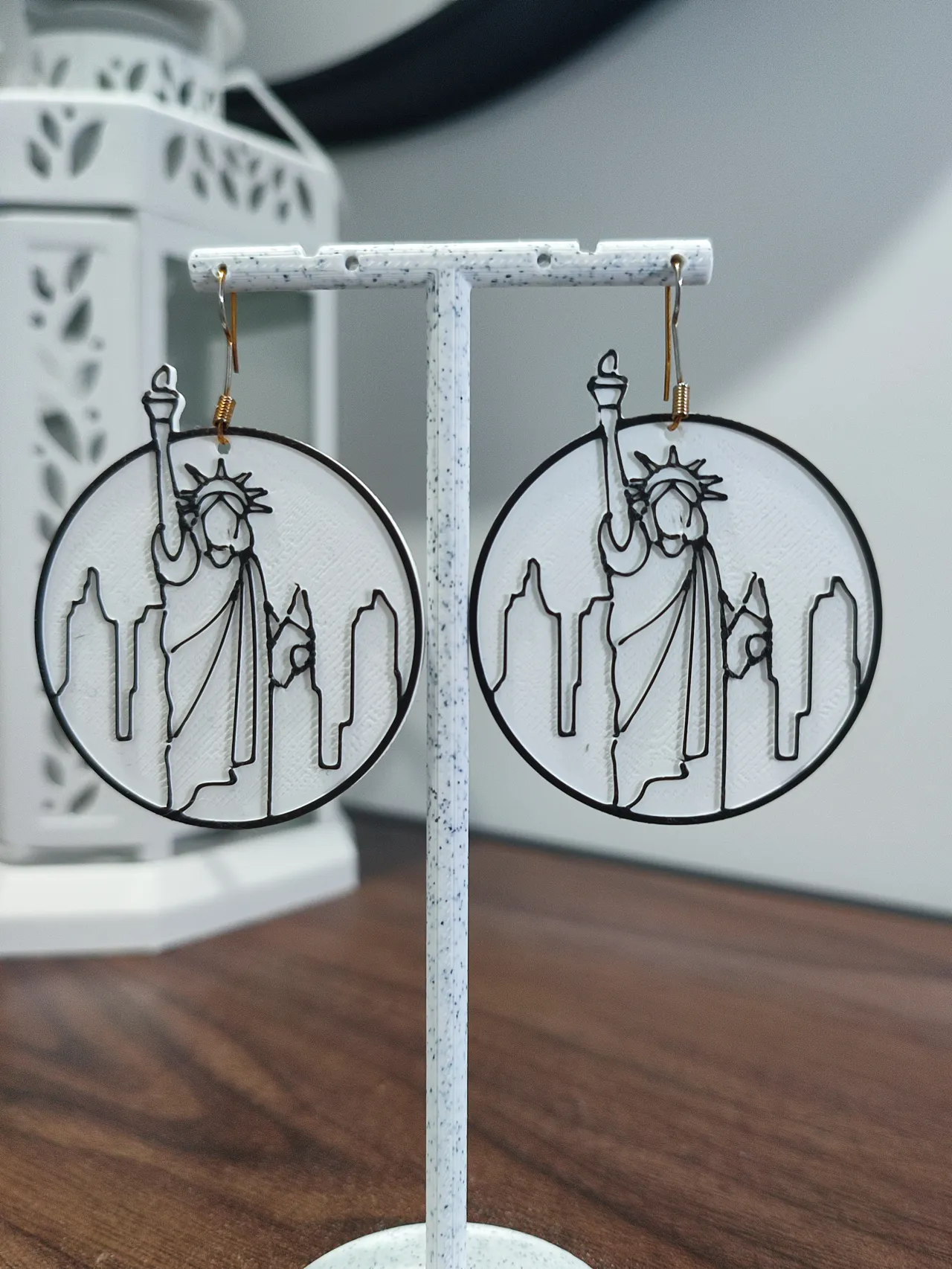 Aretes Manhattan Noir view 3