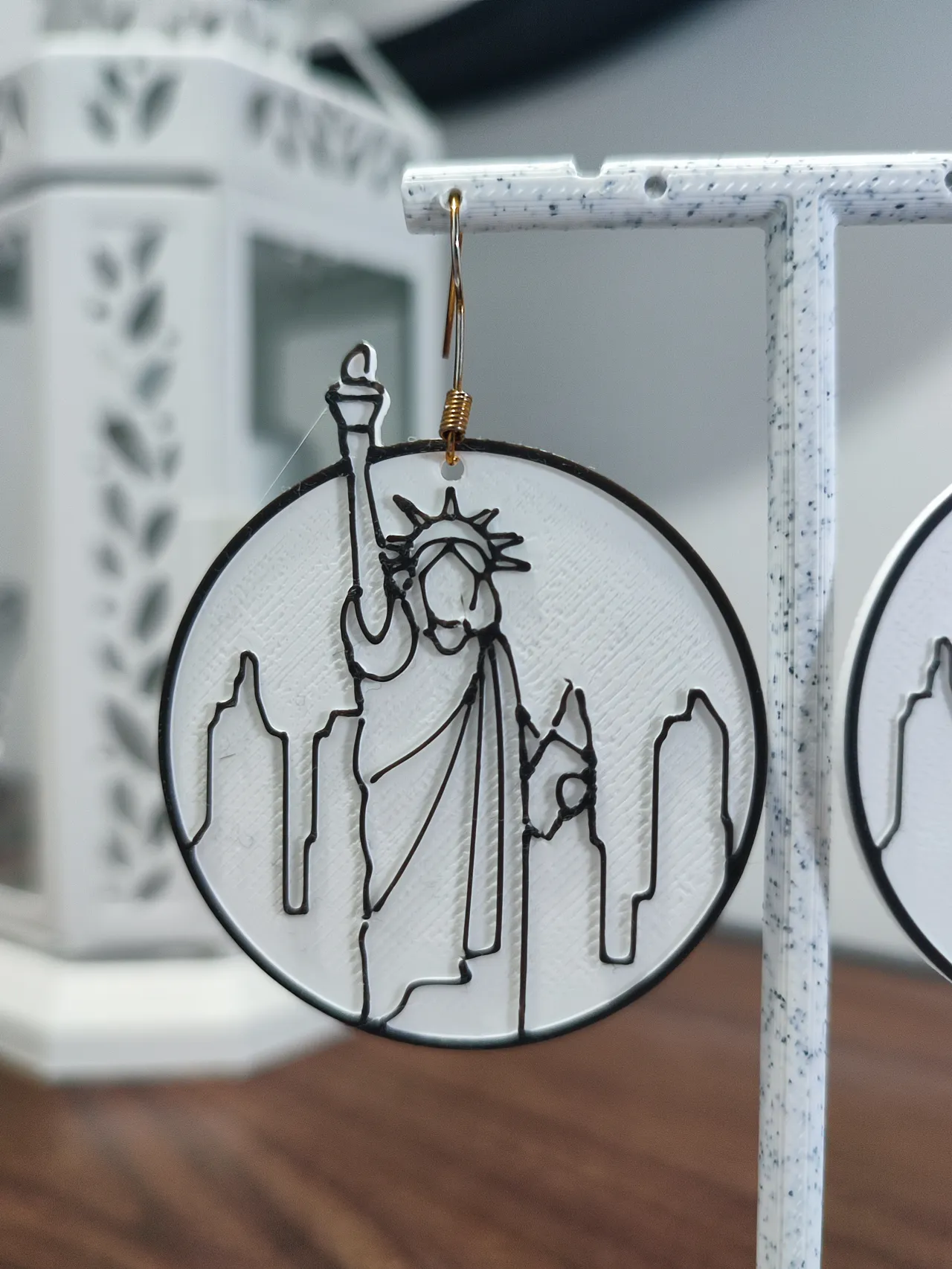 Aretes Manhattan Noir view 4