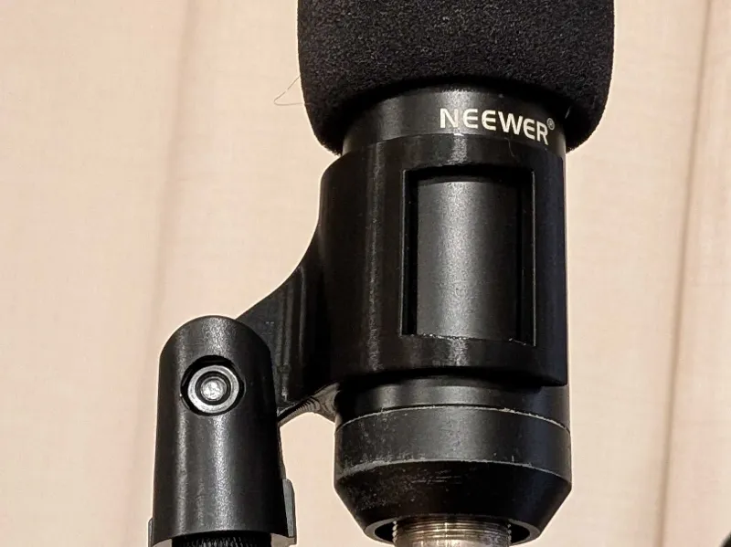 Condenser Mic Attachment for Gooseneck Stand