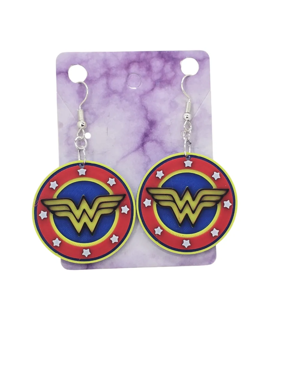 Wonder Woman Earrings view 3
