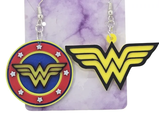 Wonder Woman Earrings
