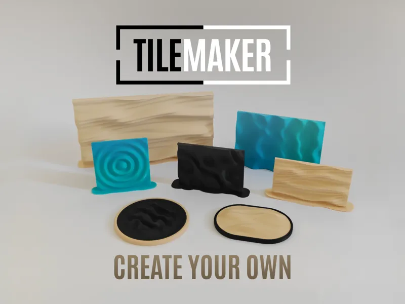 Tile Maker – Decorative Relief & Sensory Tiles