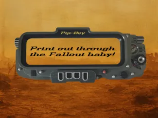 P1S/P1P Pip-Boy screen cover