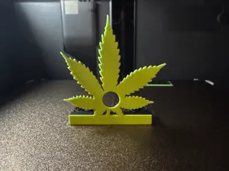 pot leaf frag rack