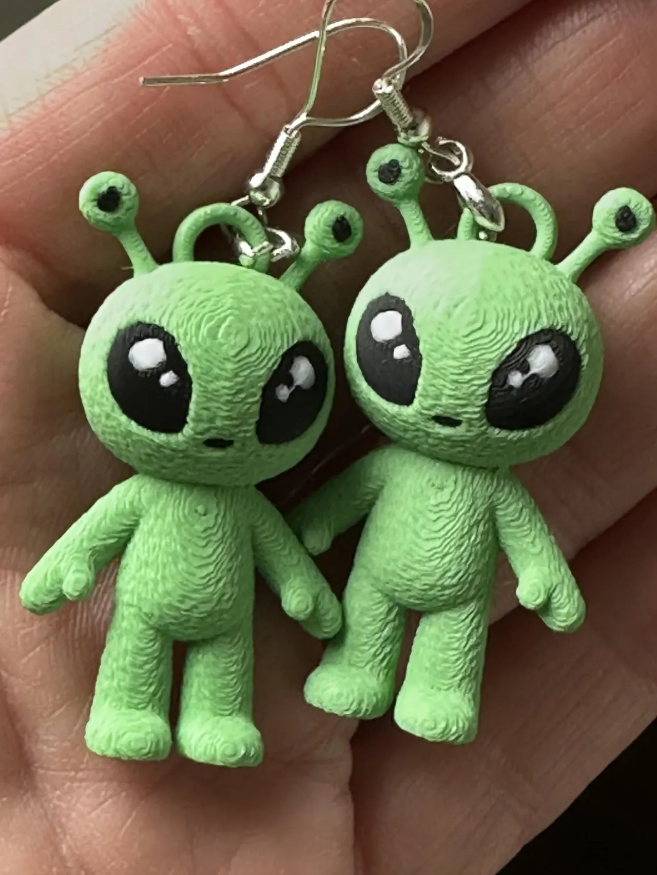 Alien Collection Earrings Keychain Buddy view 2