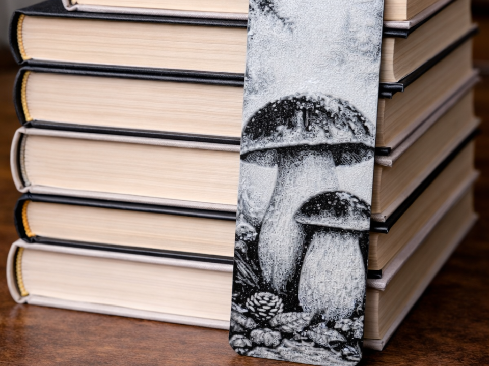 Mushroom V Bookmark