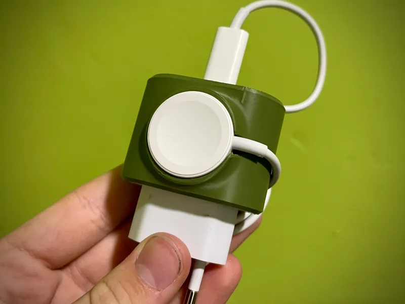 Apple 20W Brick Apple Watch Charger Holder