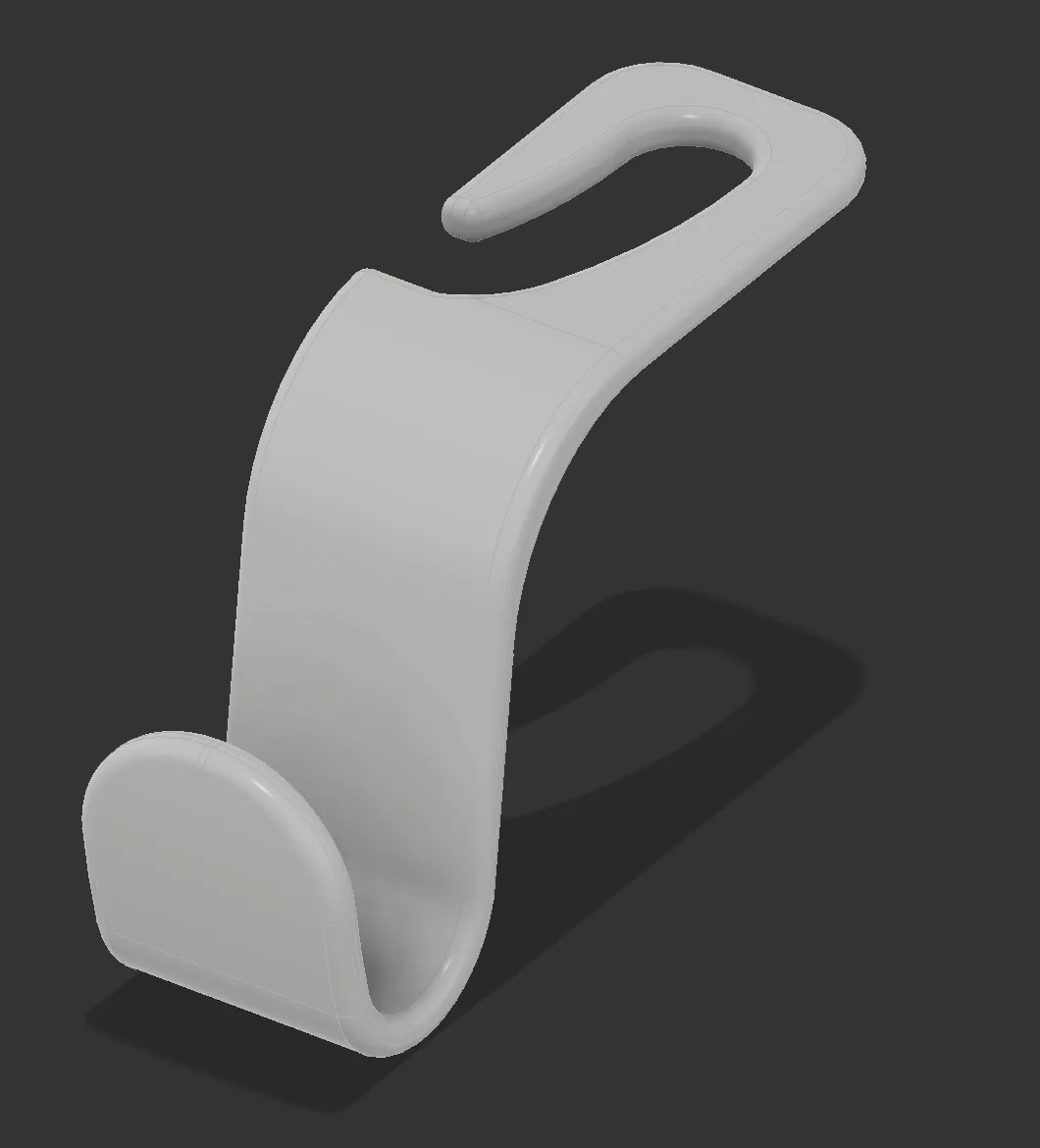 Car Headrest Bag Hook –Hanging Storage for Driving view 3