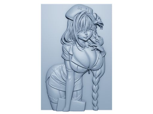 Manga personnage sexy Ara Ara Sculpture en relief