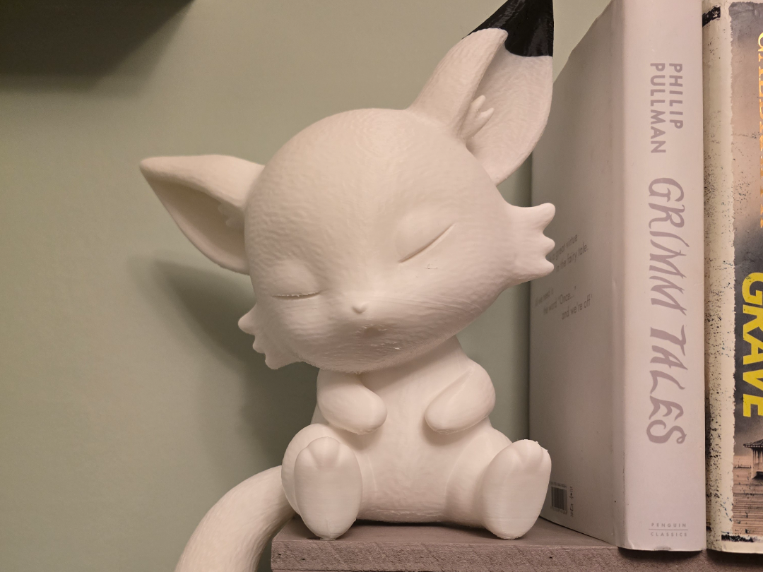 Fan inspired sleeping baby Kyubey.